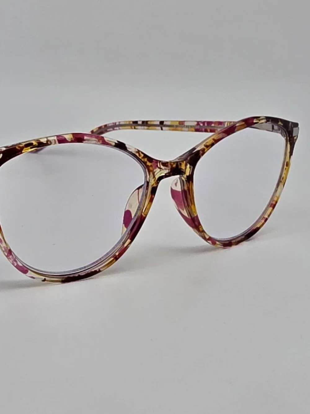 Prive Revaux Dynamic Duo Magenta Tortoise Frame +2.50 Cat Eye Reading Glasses